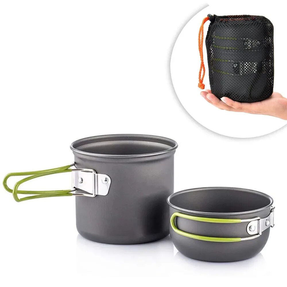 Camping Cooking Roll - Camping Cookware Mess Kit Ultralight Camping