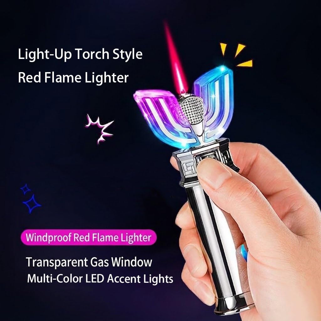 Camping Cooking Butane - Butane-free, Creative Lighter, Direct-flame Type, Adjustable