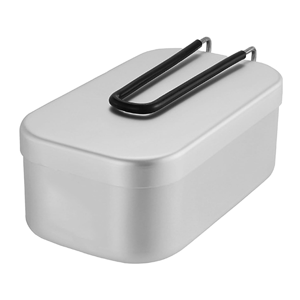 Camping Cooking Kit - 800ML Aluminum Lunch Boxes Outdoor Camping