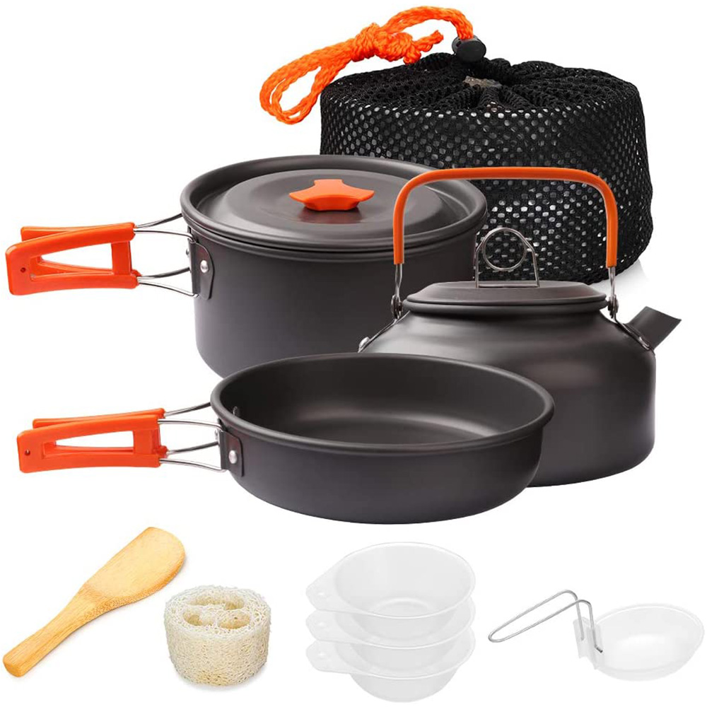 Camping Cooking Kit - 1pcs/1set Camping Cookware Kit Outdoor Cooking