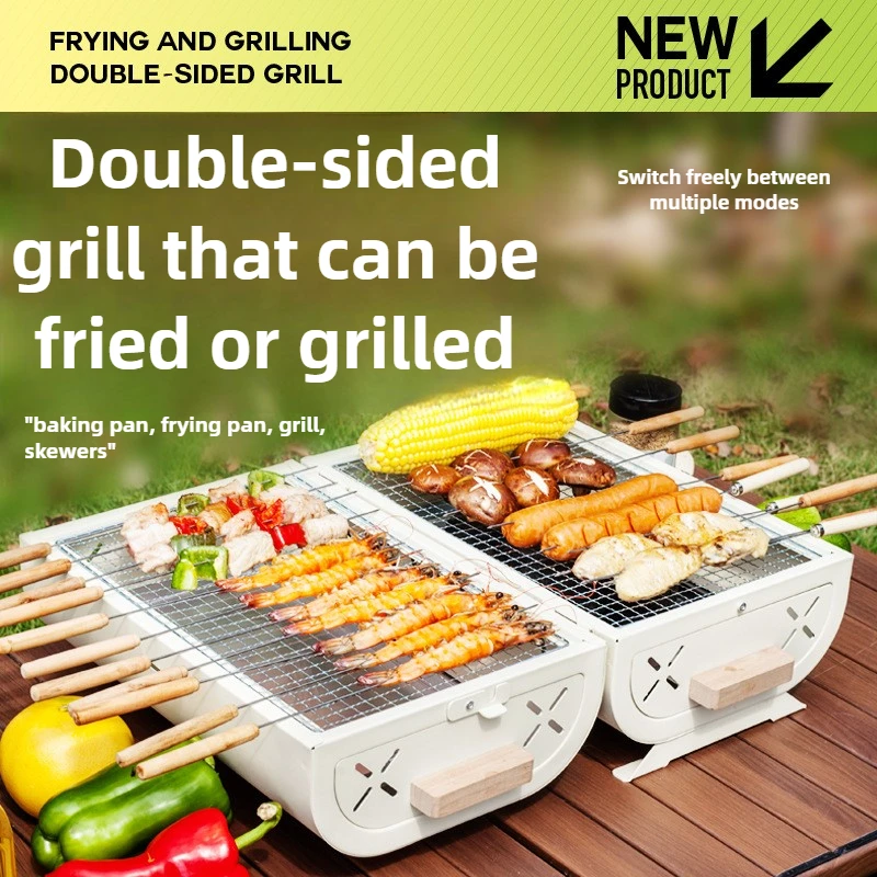 Camping Cooking Equipment - Barbecue Oven Household Grill Portable Outdoor