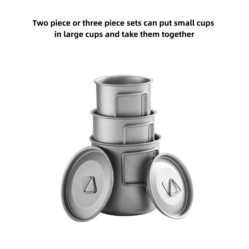 Titanium Camping Mug with Fold - огляд і ціна Camping Cooking Kit