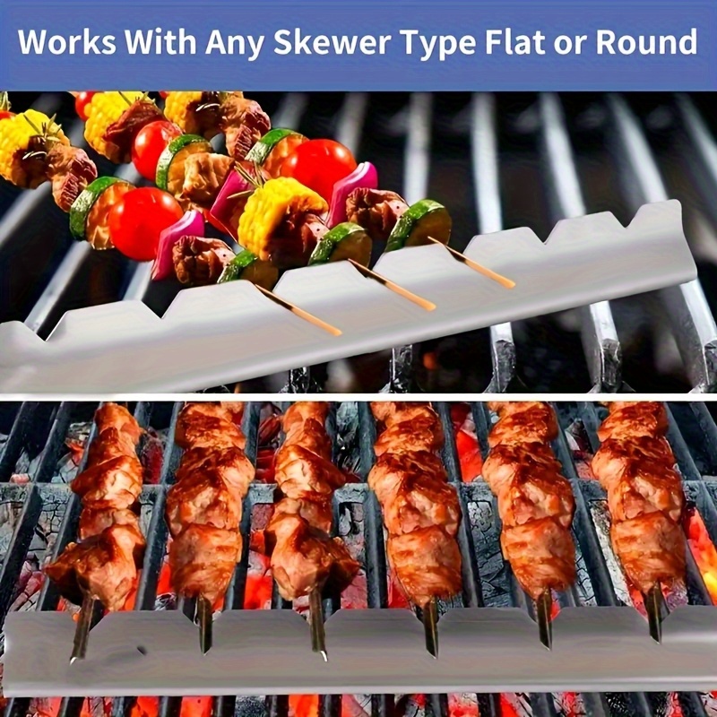New Kebab Rack Kebab Stands Sk - огляд і ціна Camping Cooking Utensil Holder