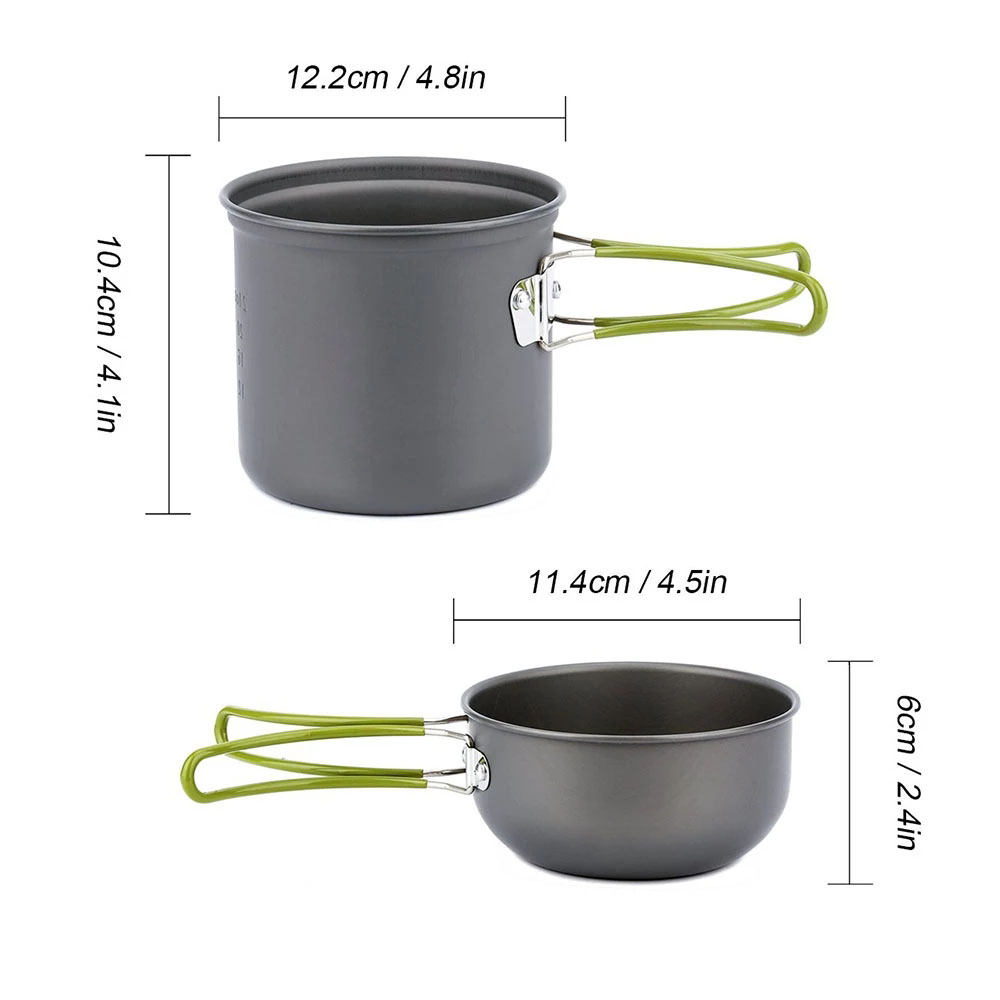 Camping Cookware Mess Kit Ultr - огляд і ціна Camping Cooking Roll