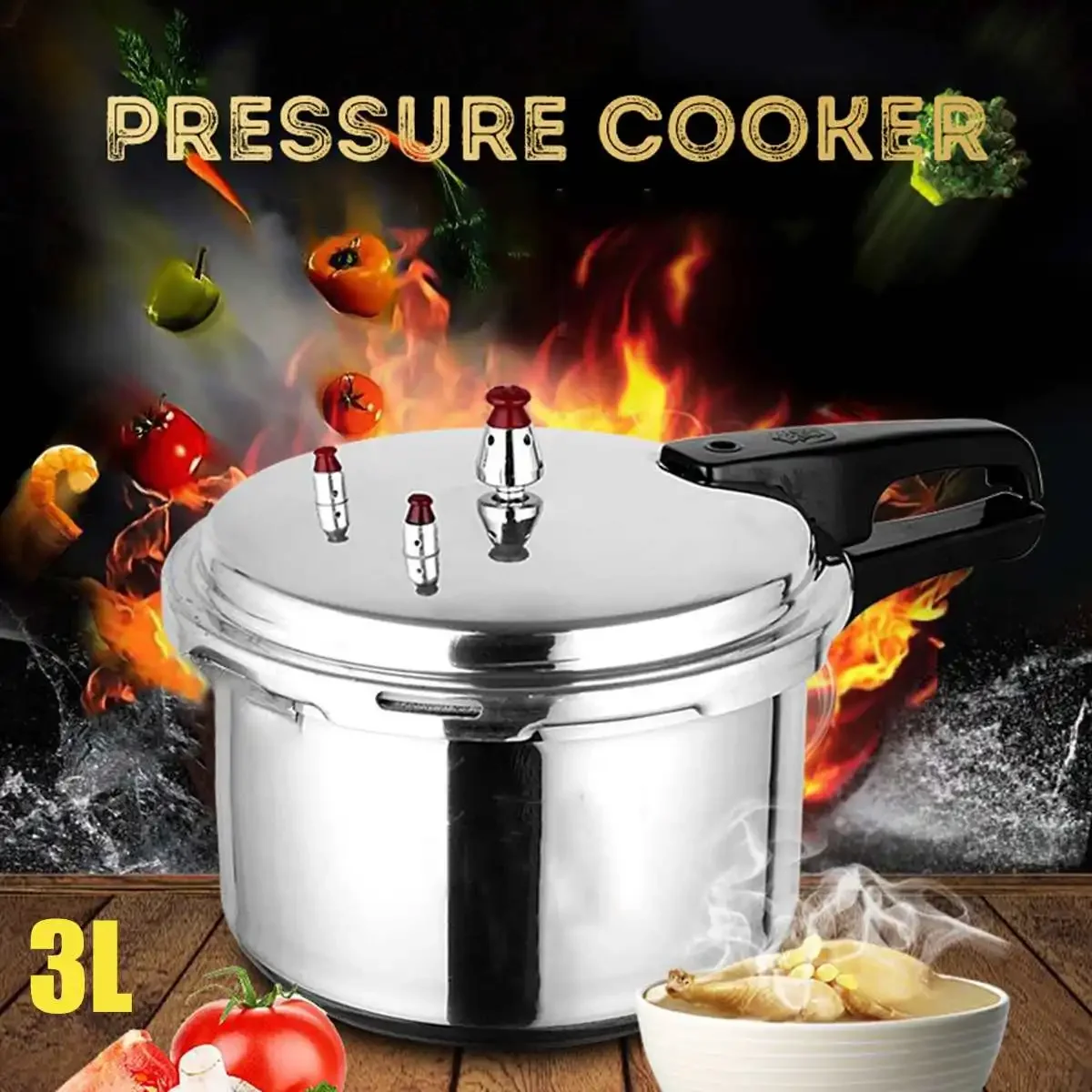18/20/22/28cm Kitchen Pressure - огляд і ціна Camping Cooking Set For 4