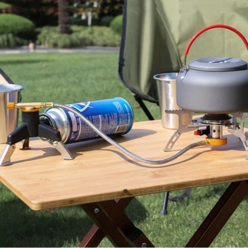Camping Gas Stove Adapter Conn - огляд і ціна Camping Cooking Gas Stove Portable Tool