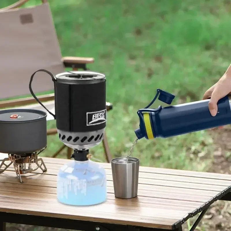 BRS-61 Heat Exchanger Portable - огляд і ціна Camping Cooking Gas Stove Portable Tool