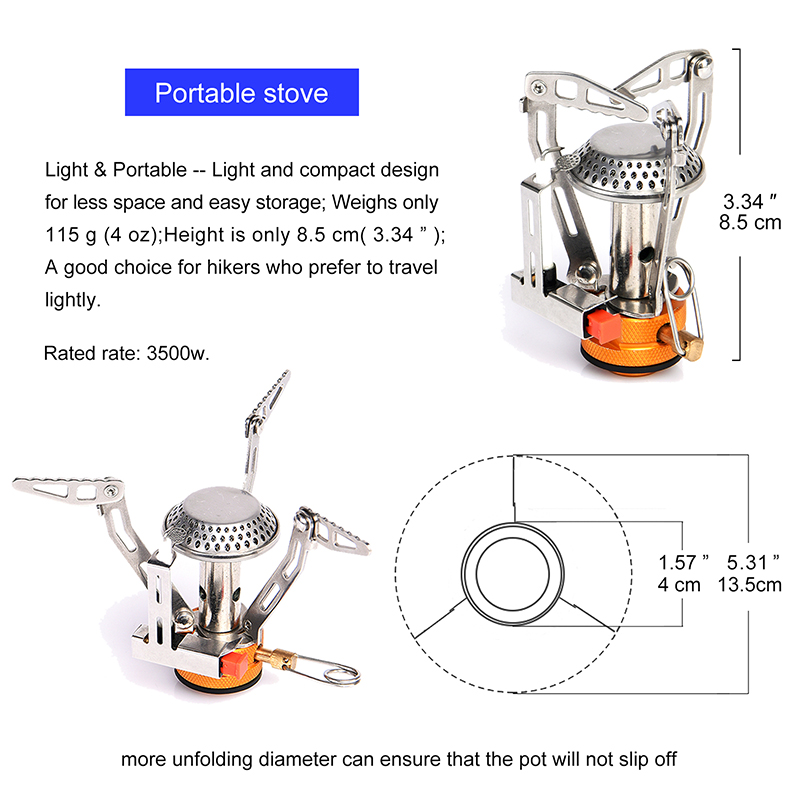 Widesea Portable Camping Cookw - огляд і ціна Camping Cooking Set For 4