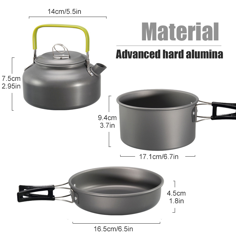 WESTTUNE Camping Cookware Kit  - огляд і ціна Camping Cooking Kit