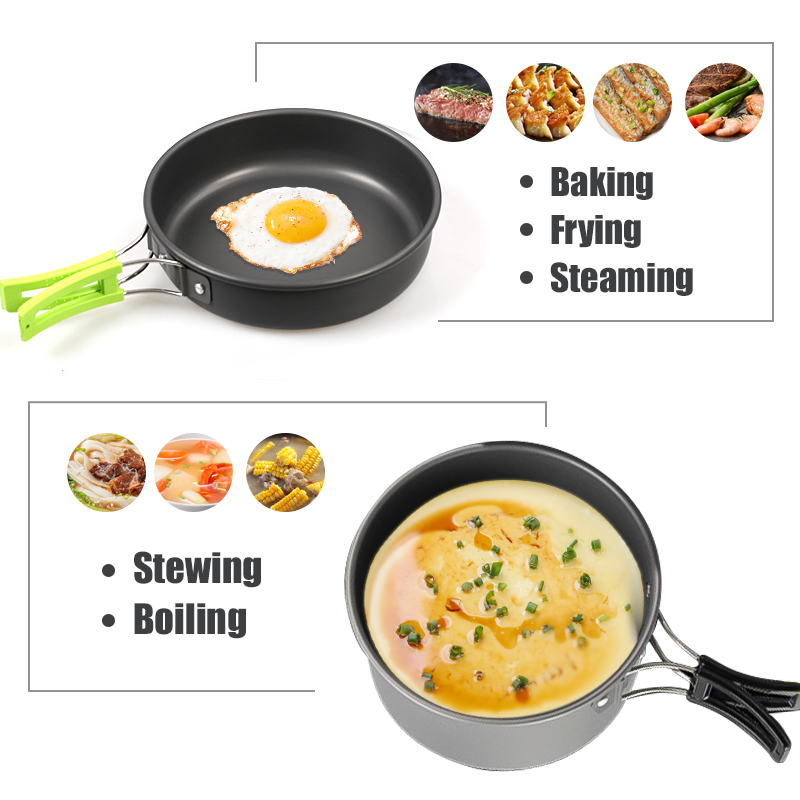 WESTTUNE Camping Cookware Kit  - огляд і ціна Camping Cooking Kit