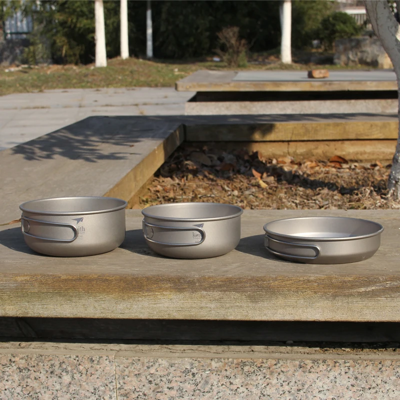 Keith 3PCS Titanium Cookware P - огляд і ціна Camping Cooking Equipment