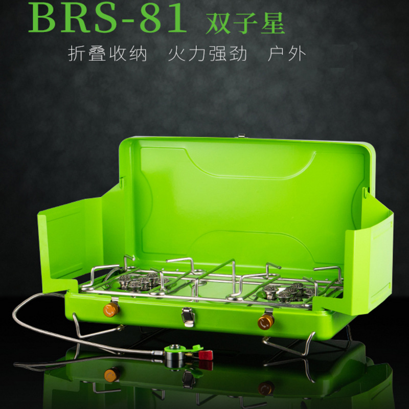 AOLIVIYA Portable Dual Stove B - огляд і ціна Camping Cooking Gas Stove Portable Tool