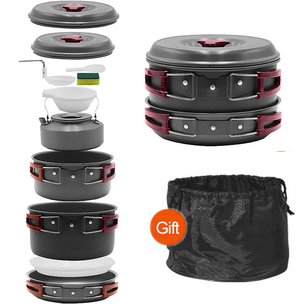 Outdoor cooking 3-4 person pic - огляд і ціна Camping Cooking Kit