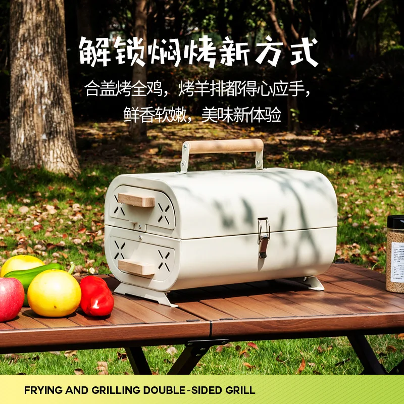 Barbecue Oven Household Grill  - огляд і ціна Camping Cooking Equipment