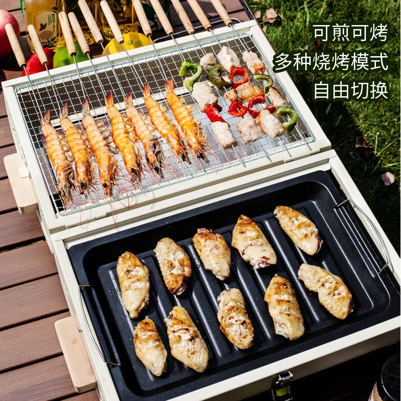 Barbecue Oven Household Grill  - огляд і ціна Camping Cooking Equipment