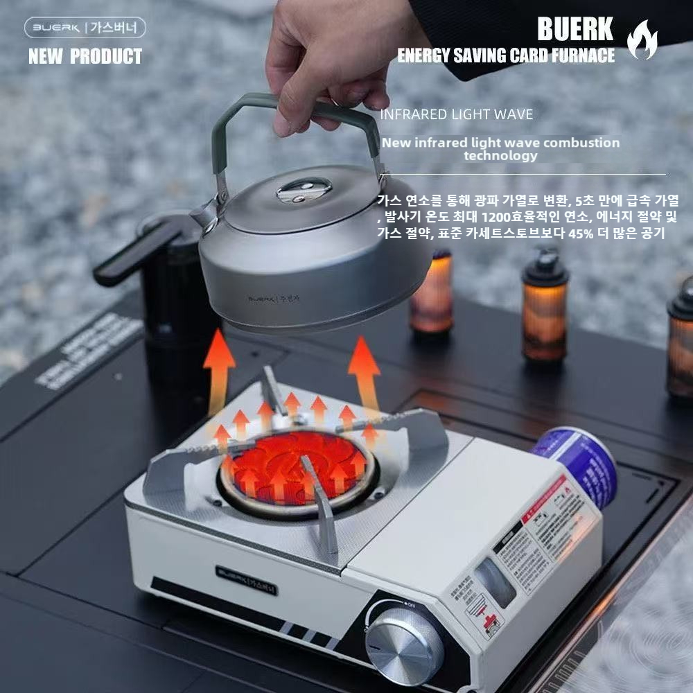 BUERK 4000W Infrared Stove Por - огляд і ціна Camping Cooking Butane