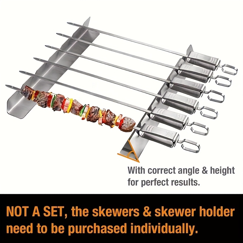 2pcs Kebab Rack Kebab Stands S - огляд і ціна Camping Cooking Utensil Holder