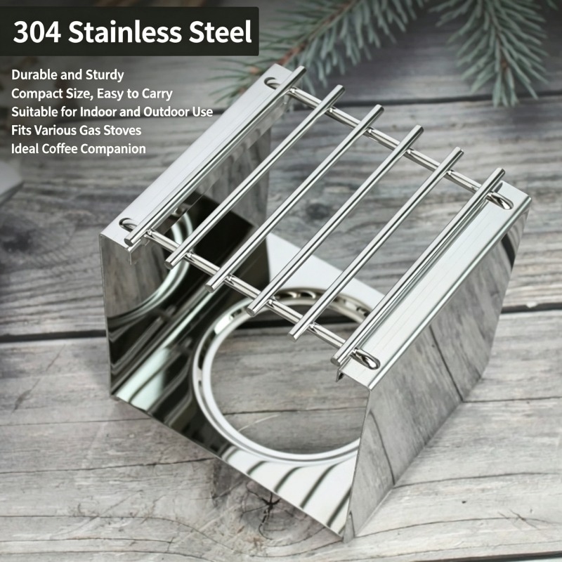 Stainless Steel Square Coffee  - огляд і ціна Camping Cooking Equipment