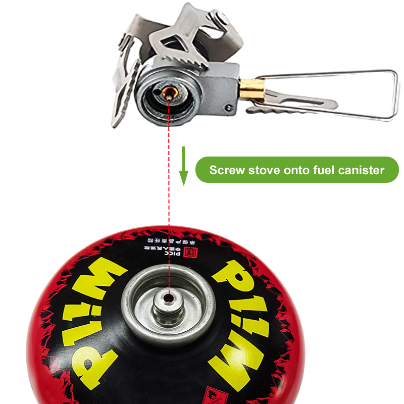 BRS Outdoor Gas Stove Mini Cam - огляд і ціна Camping Cooking Butane