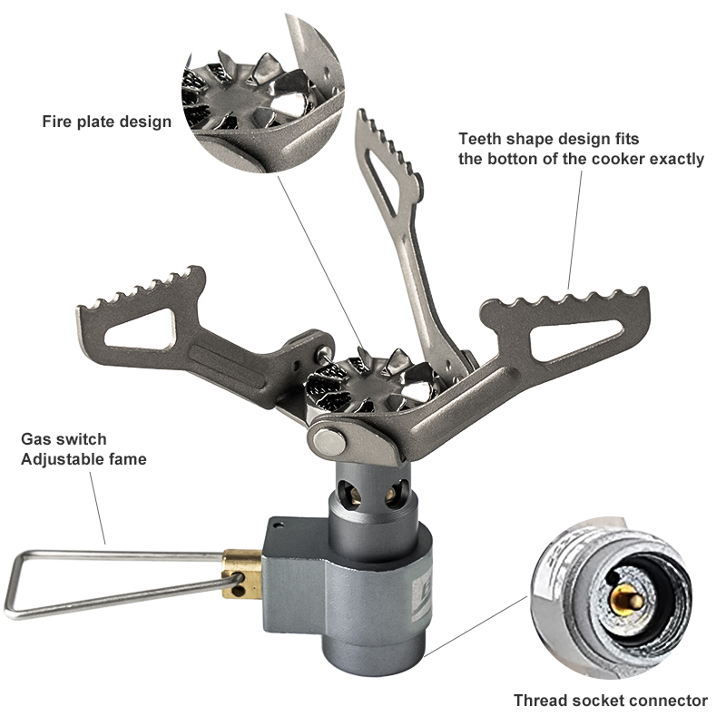 BRS Outdoor Gas Stove Mini Cam - огляд і ціна Camping Cooking Butane