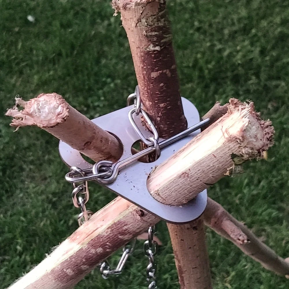 Stainless Steel Camping Tripod - огляд і ціна Camping Cooking Kit