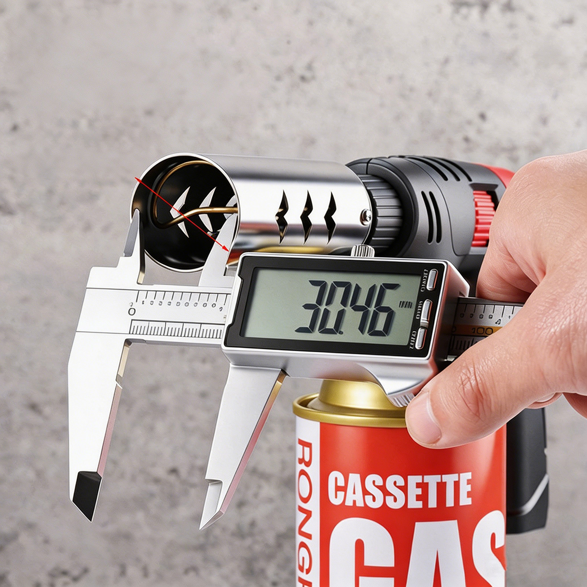 Extended Butane Torch Long Tub - огляд і ціна Camping Cooking Butane