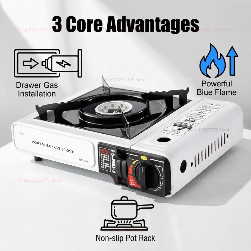 Camping Gas Stove Portable Fol - огляд і ціна Camping Cooking Gas Stove Portable Tool