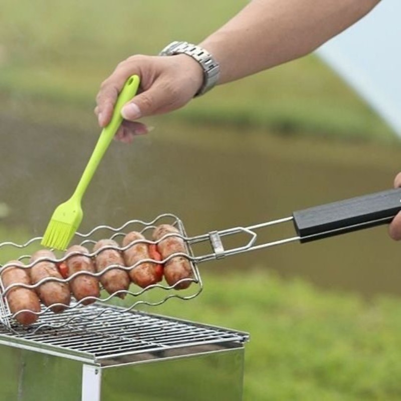 Portable Camping BBQ Grill Com - огляд і ціна Camping Cooking Equipment