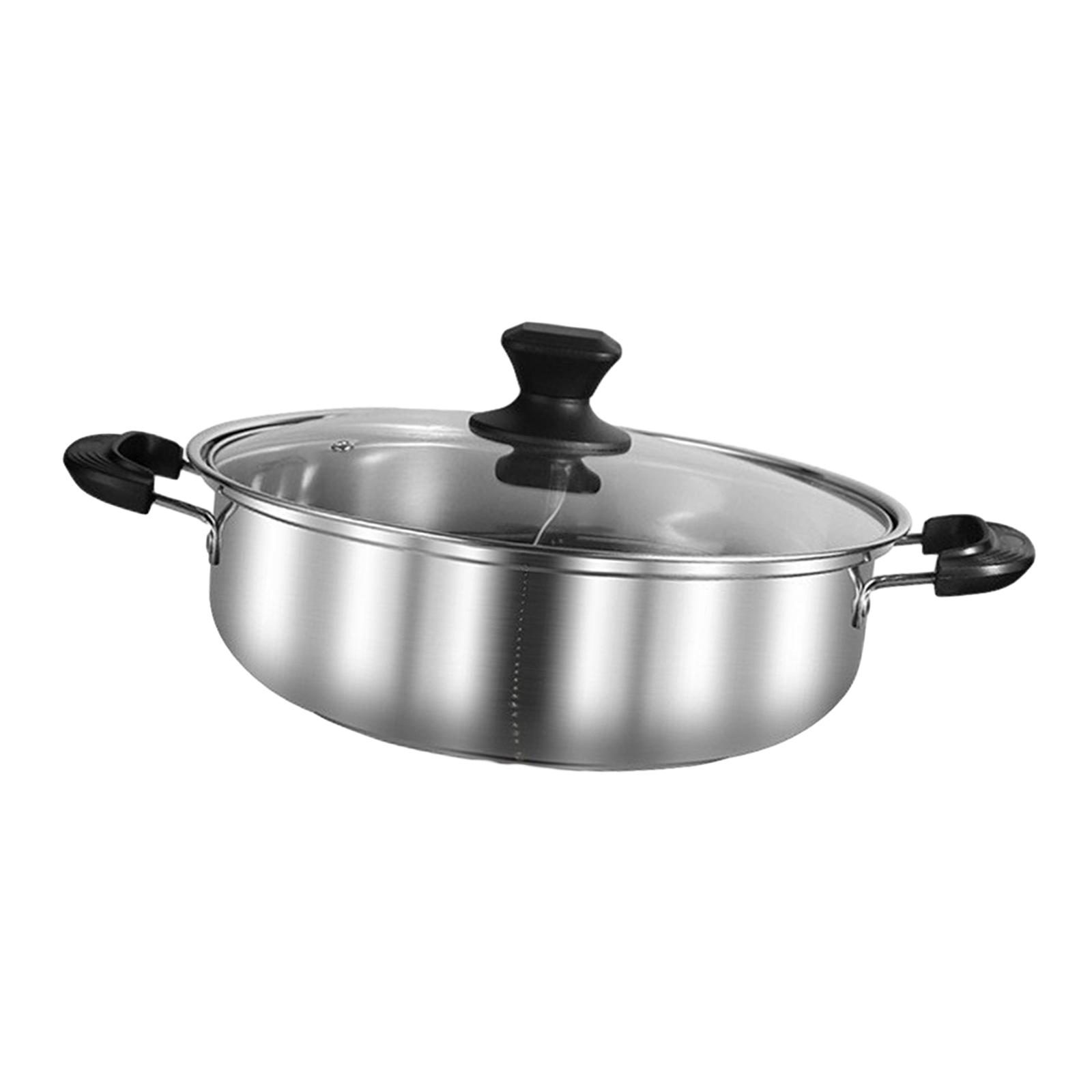 Hot Pot with Divider Cooking P - огляд і ціна Camping Cooking Kitchen