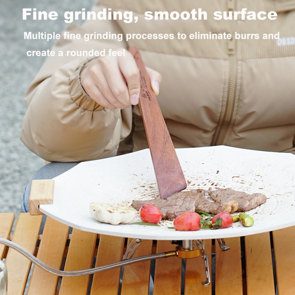 Outdoor Camping Wooden Spatula - огляд і ціна Camping Cooking Roll