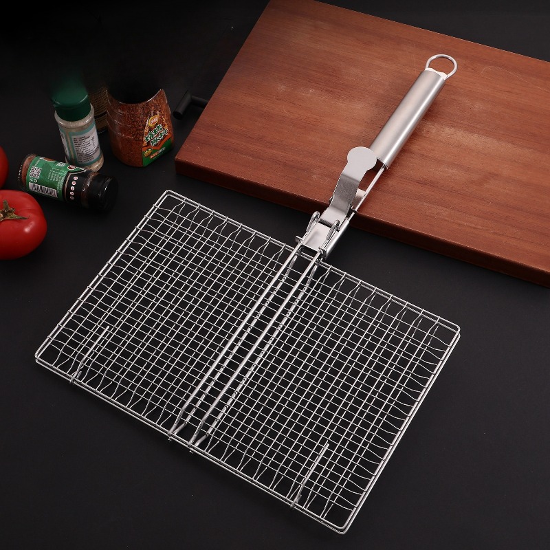 1SET Barbecue Net BBQ Mesh Han - огляд і ціна Camping Cooking Mesh