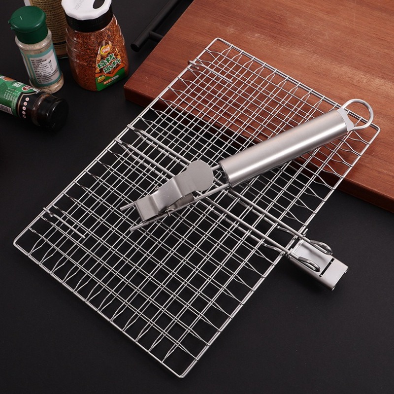 1SET Barbecue Net BBQ Mesh Han - огляд і ціна Camping Cooking Mesh