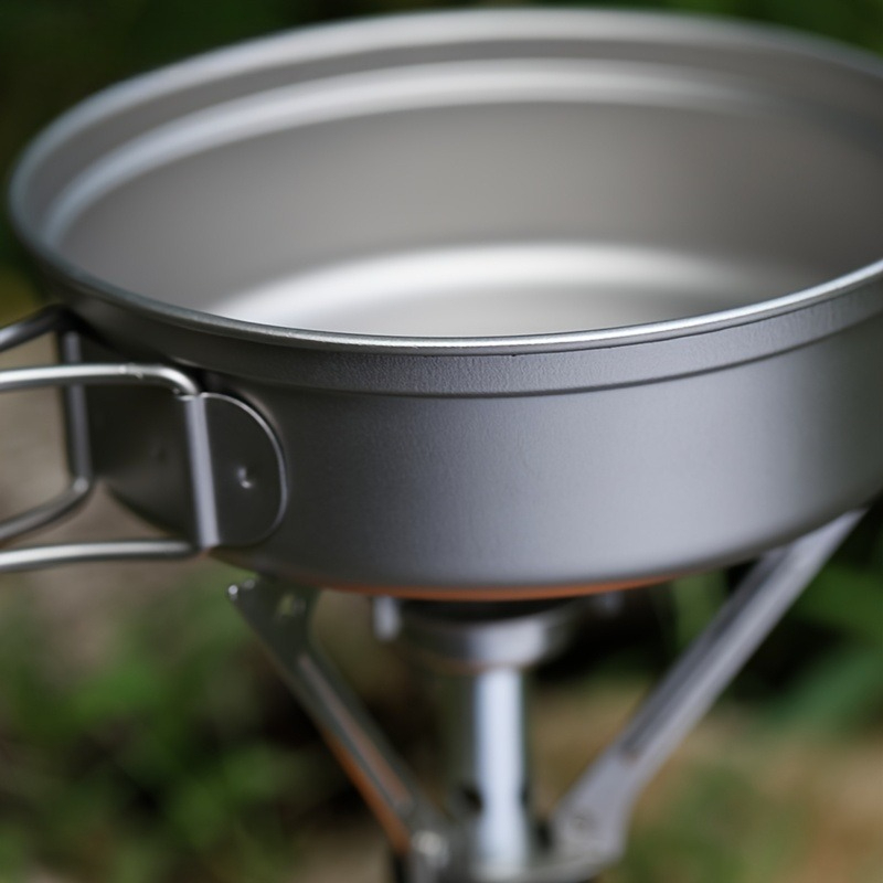 Pure Titanium Cookware Set wit - огляд і ціна Camping Lightweight Cooking Pot