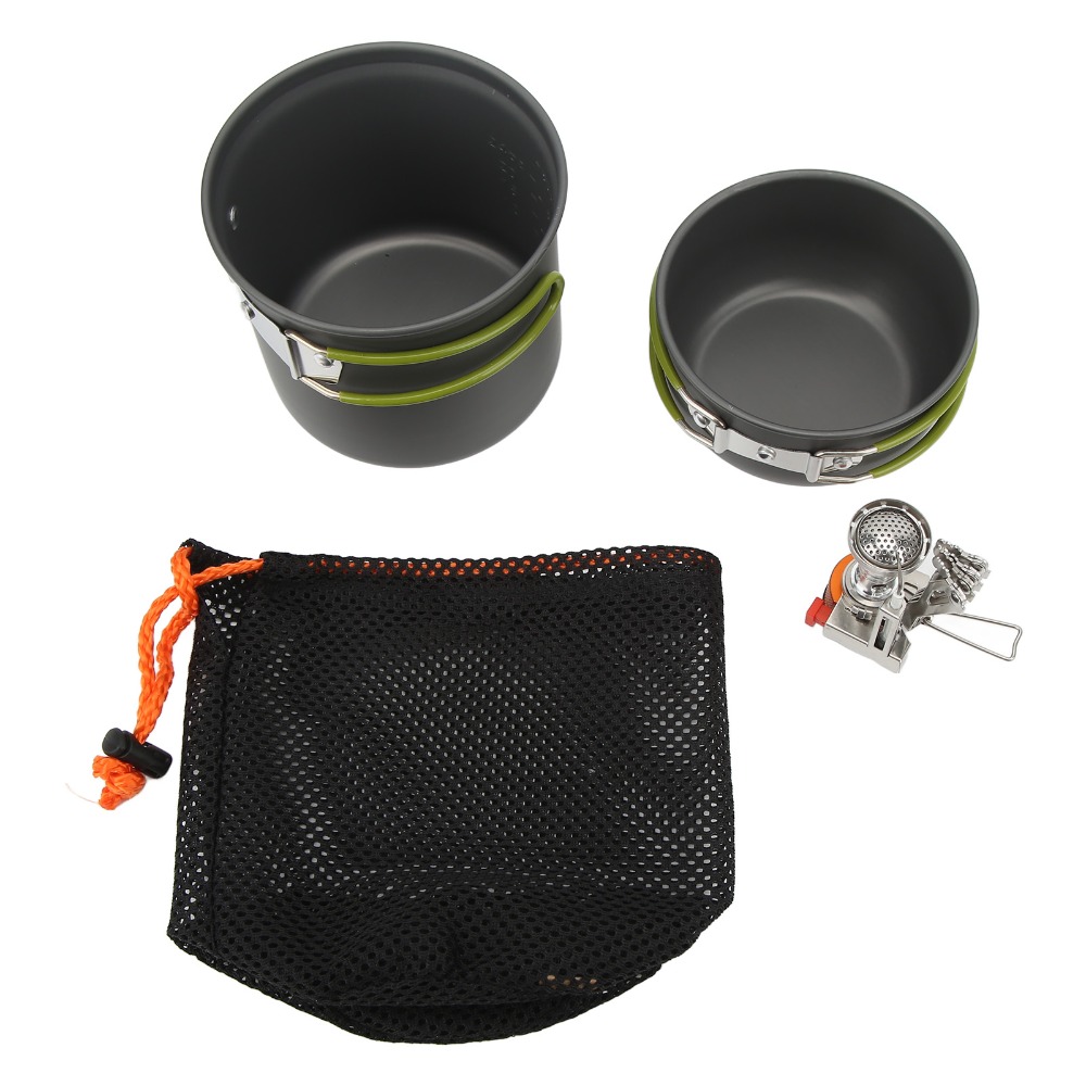 Alumine Camping Cooking Set Hi - огляд і ціна Camping Lightweight Cooking Pot
