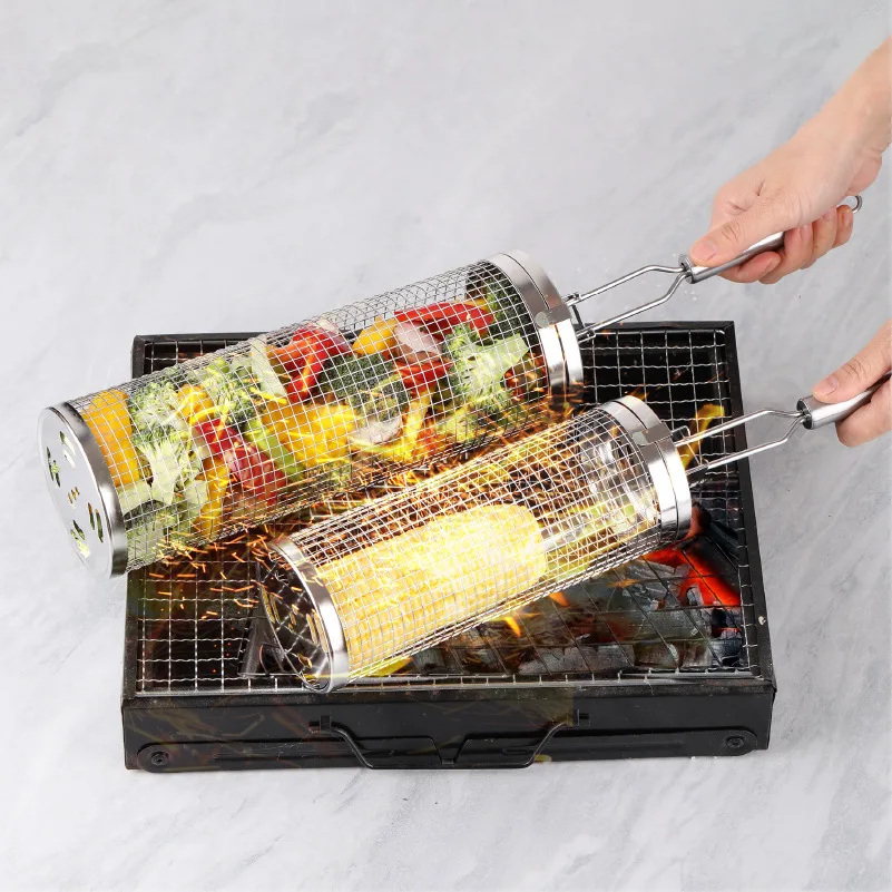 Stainless Steel Rolling Grill  - огляд і ціна Camping Cooking Roll