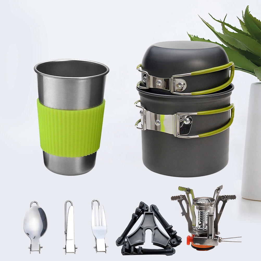 Outdoor Camping Cookware Set L - огляд і ціна Camping Lightweight Cooking Pot