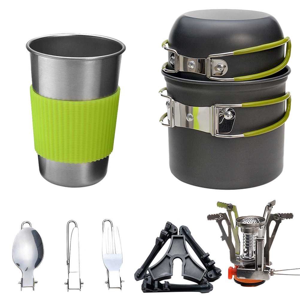 Outdoor Camping Cookware Set L - огляд і ціна Camping Lightweight Cooking Pot